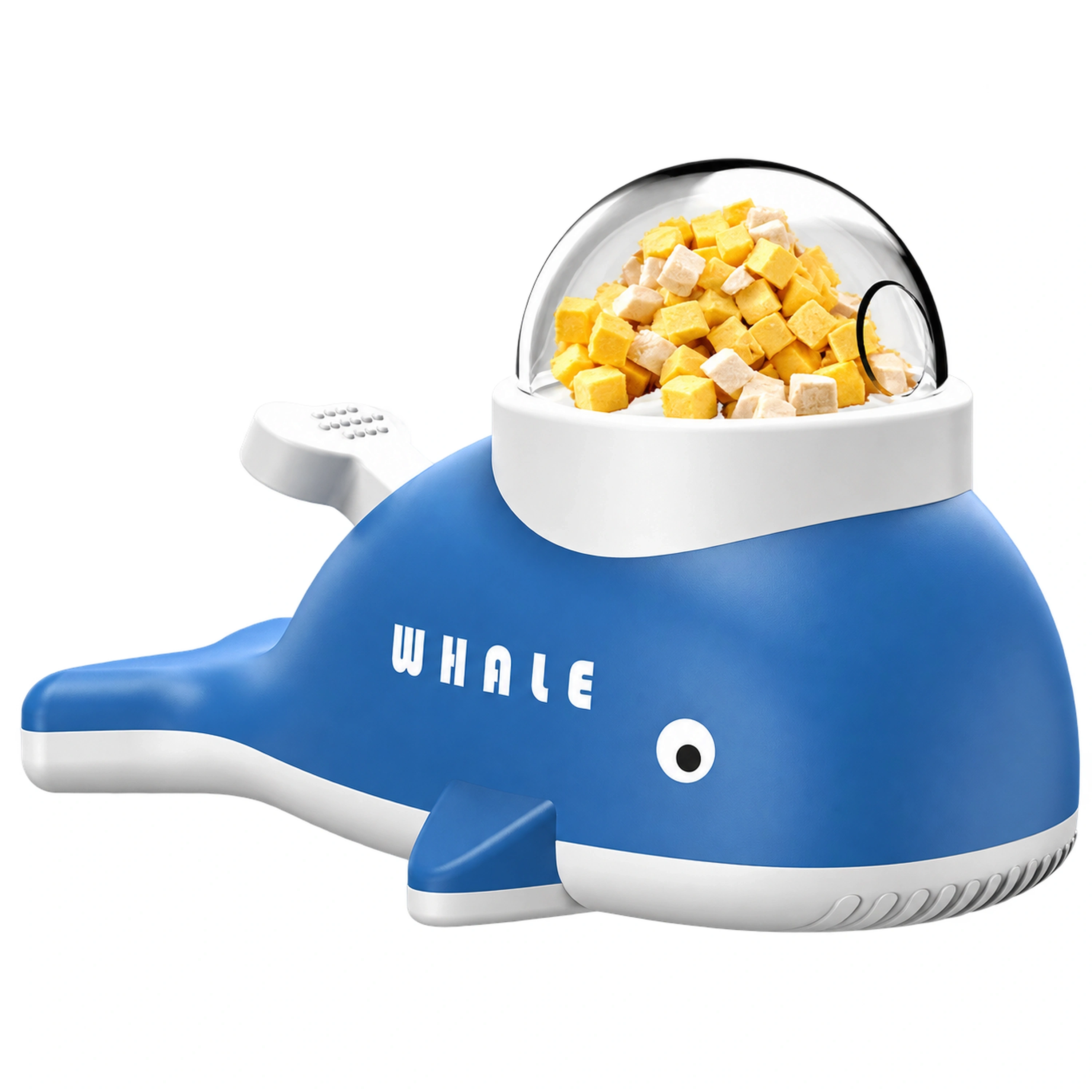 Juguete dispensador de comida 23x15x11cm de plástico con diseño de ballena image 2