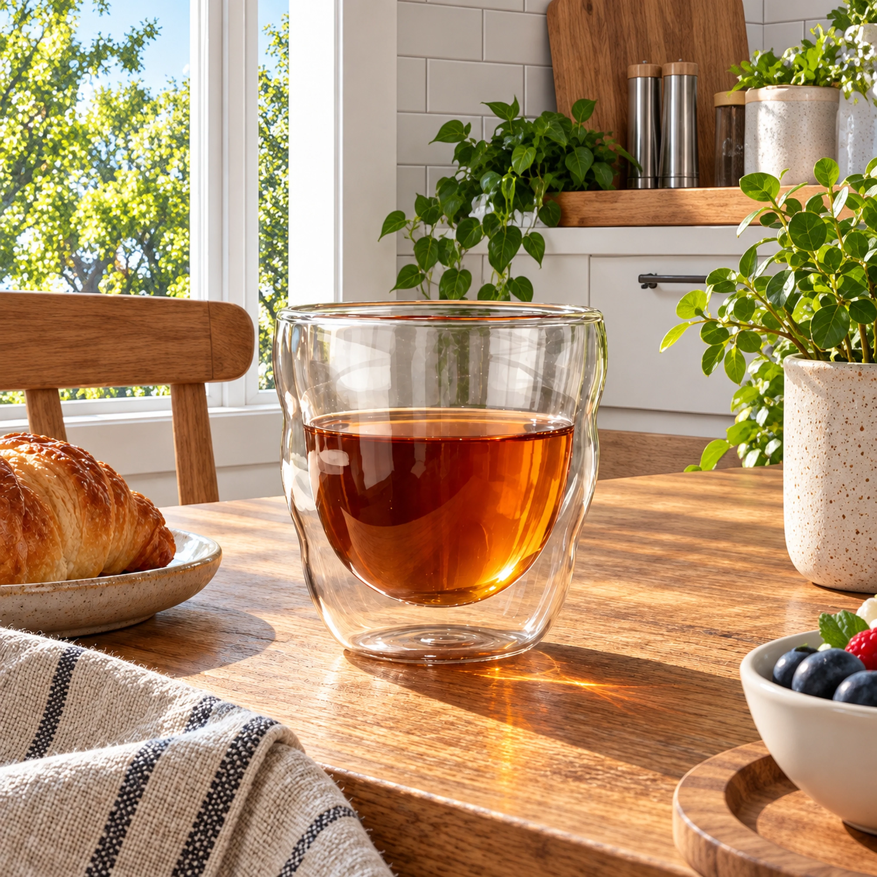 200ml Taza de Té Kung Fu Vidrio para el Hogar