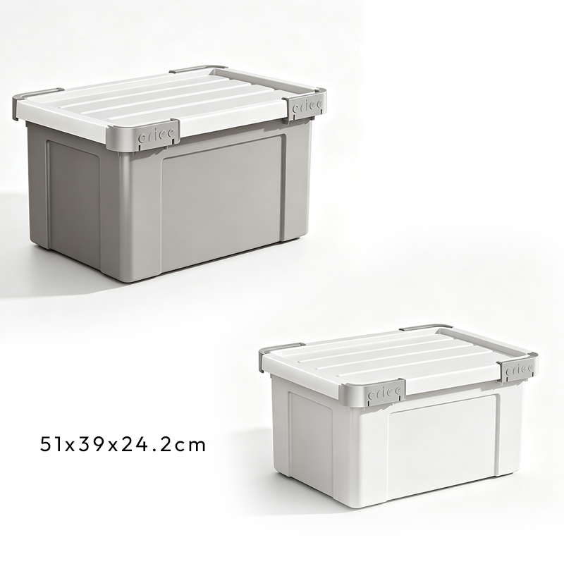 Caja de Almacenamiento Multitamaño PP con Ruedas Reforzado Surtido