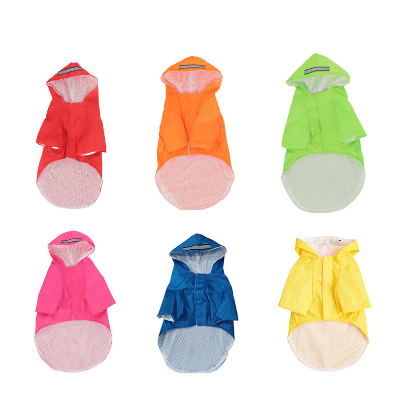 Impermeable de Cuadros para Mascotas 25cm Poliéster Surtido