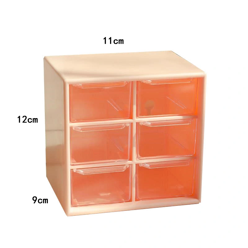 Caja Organizadora 9 Compartimentos Varias Medidas de Plástico para Objetos Varios
