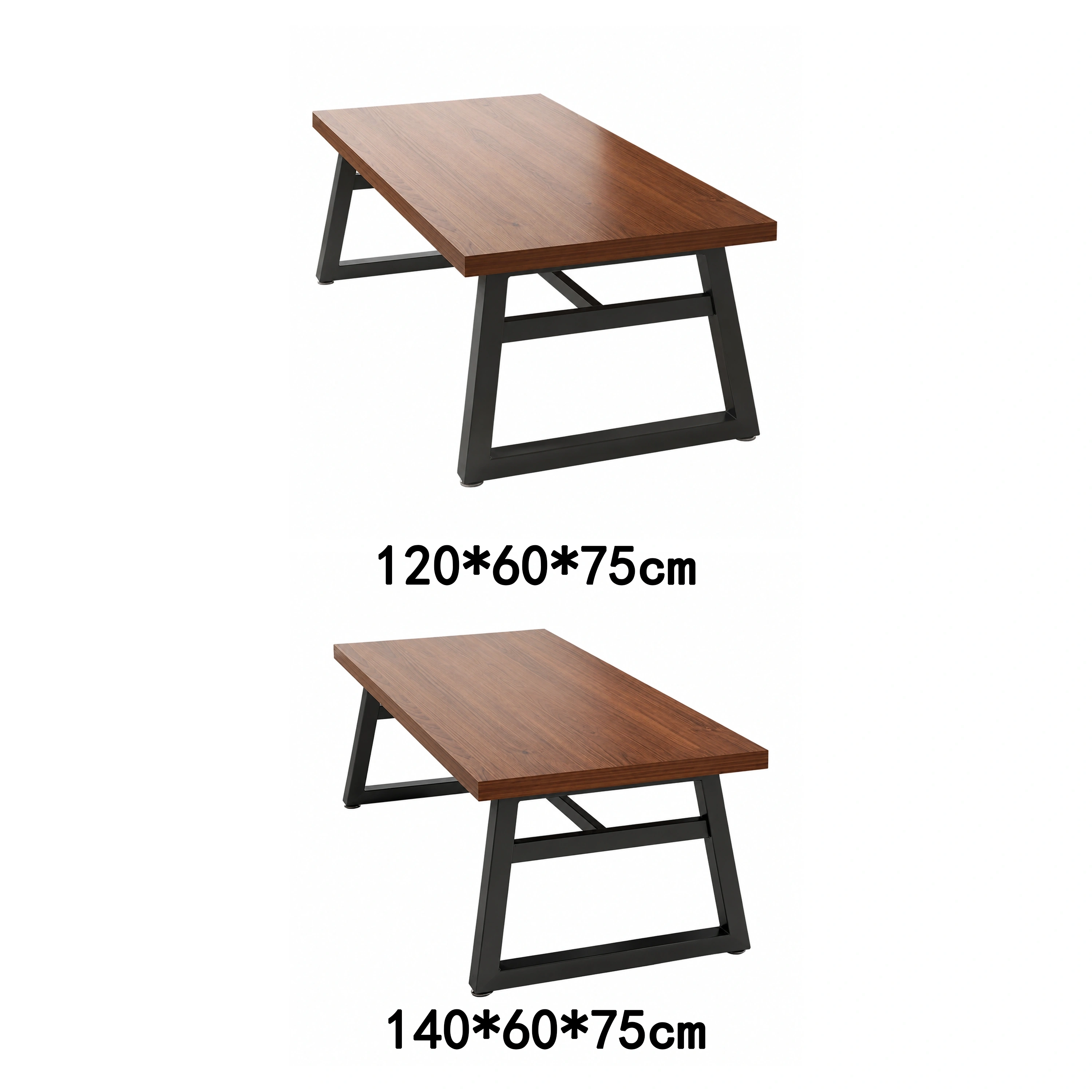 Mesa de Comedor Varios Tamaños Tablero de Densidad (MDF) Cuadrado Rectangular