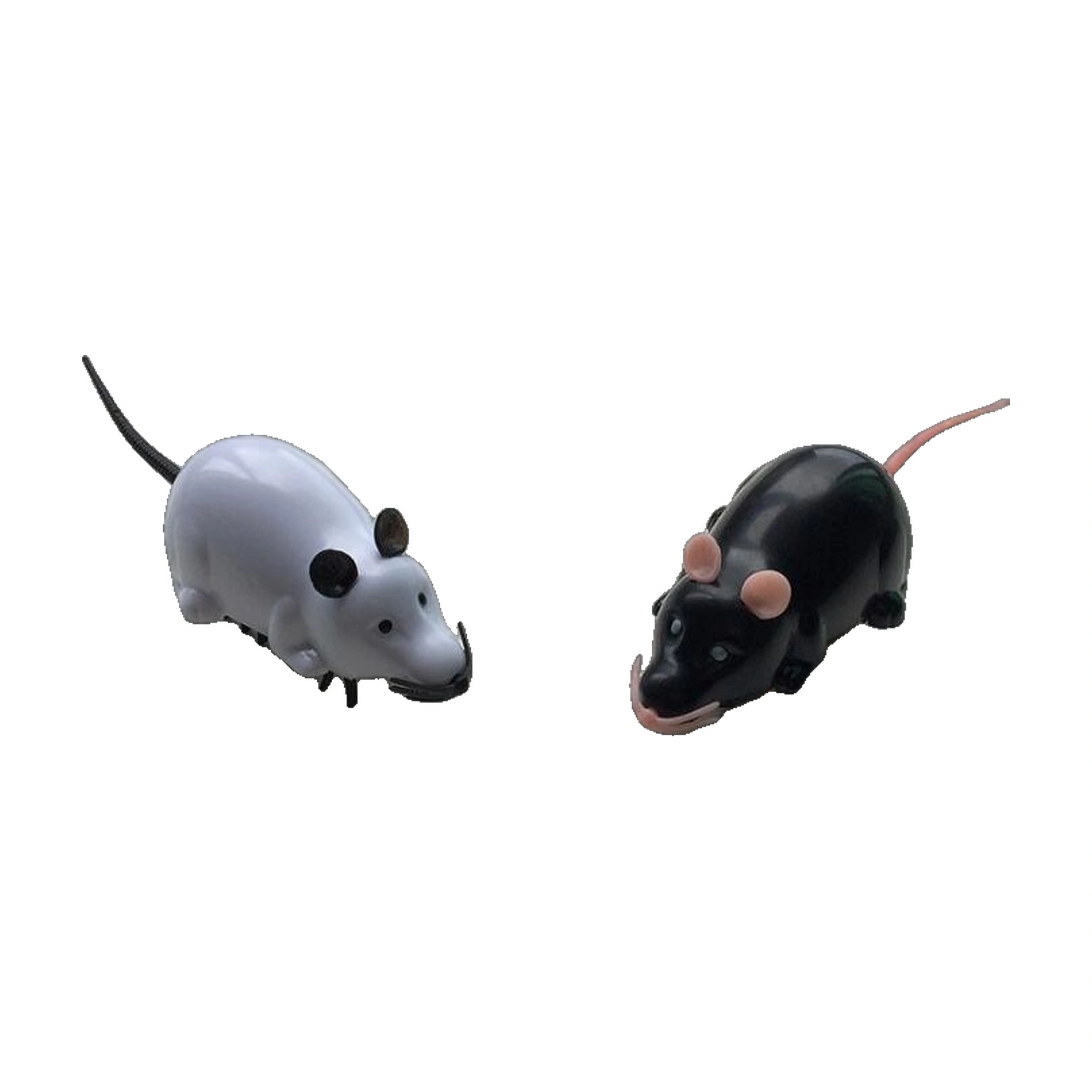 11.5*3.5*3cm para Gato Eléctrico Juguete de Ratón Realista Plástico+Componentes Electrónicos