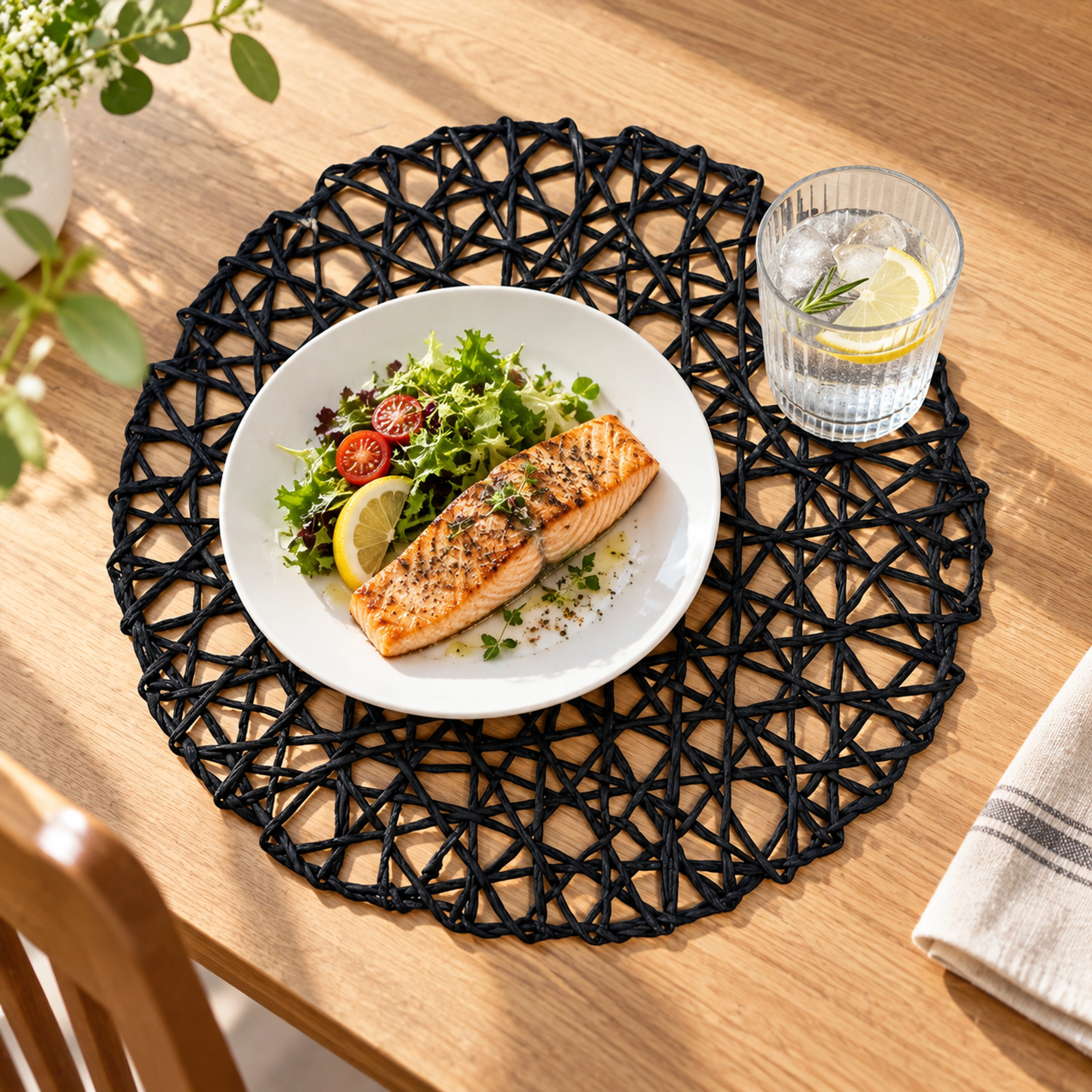 Individual Aislante 38 CM de Plástico para Mesa