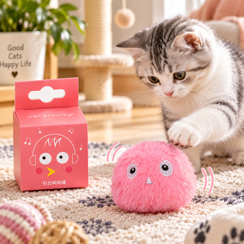 5cm para Gato Eléctrico Juguete Eva Rosa image 1
