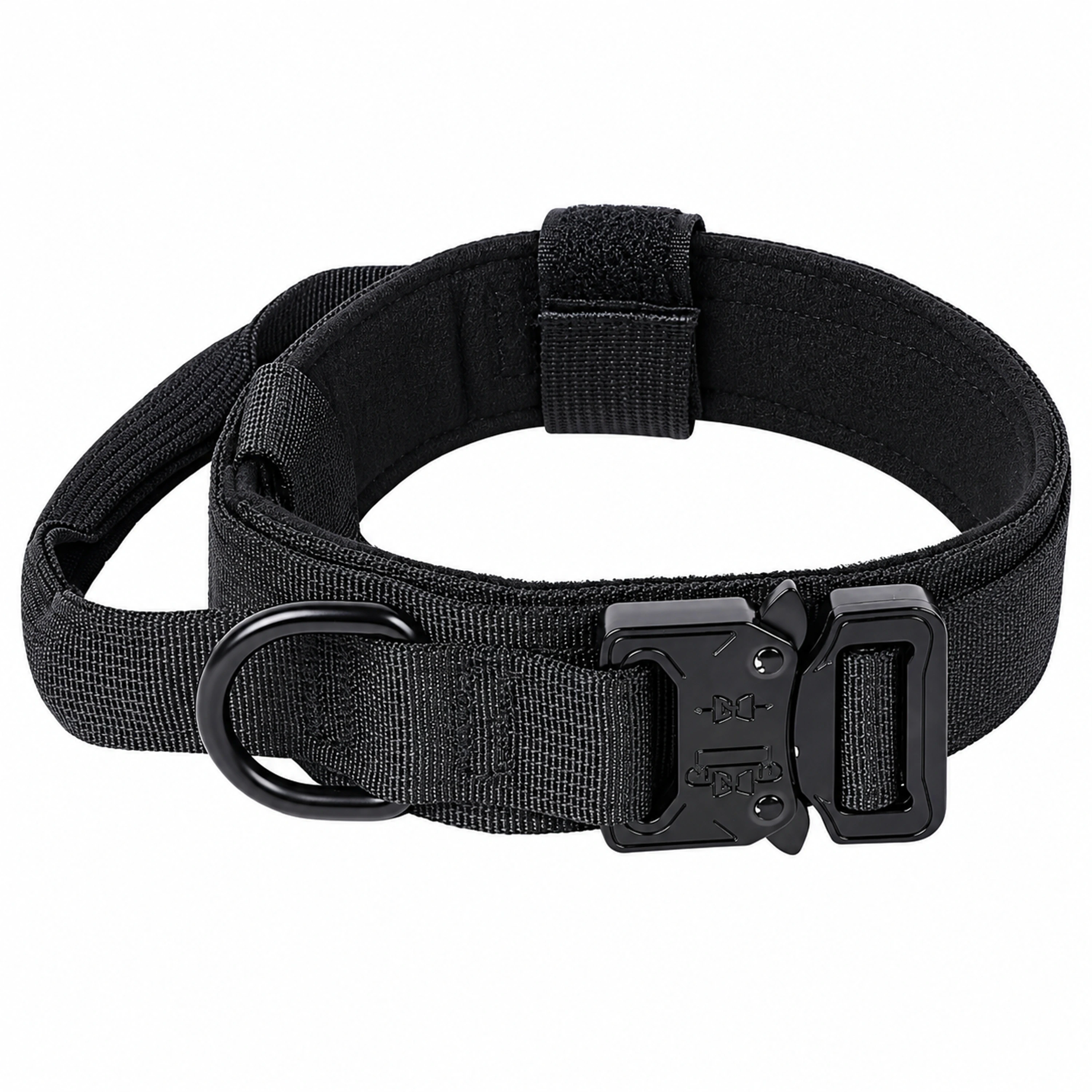Collar para mascotas 35x35x25cm de nylon color camuflaje talla M