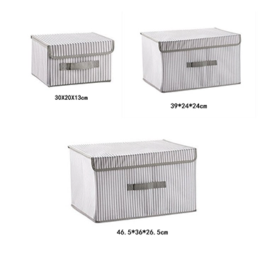 Caja Organizadora para Ropa Varias Medidas de Tela No Tejida para Objetos Varios