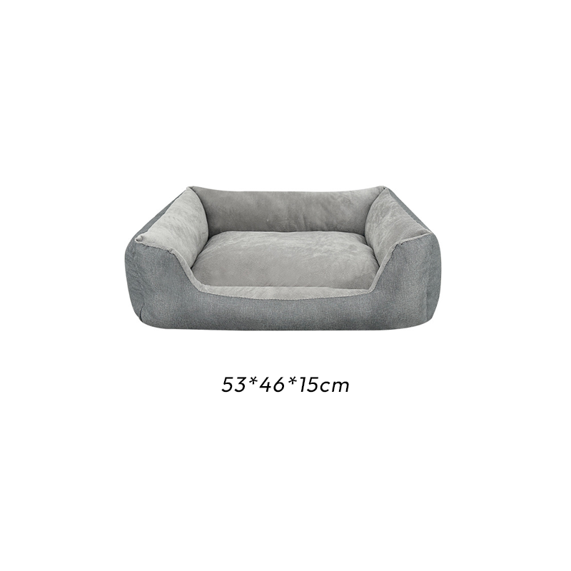Cama para Perro 53*46*15cm/64*50*15cm/76*65*16cm Algodón image 3