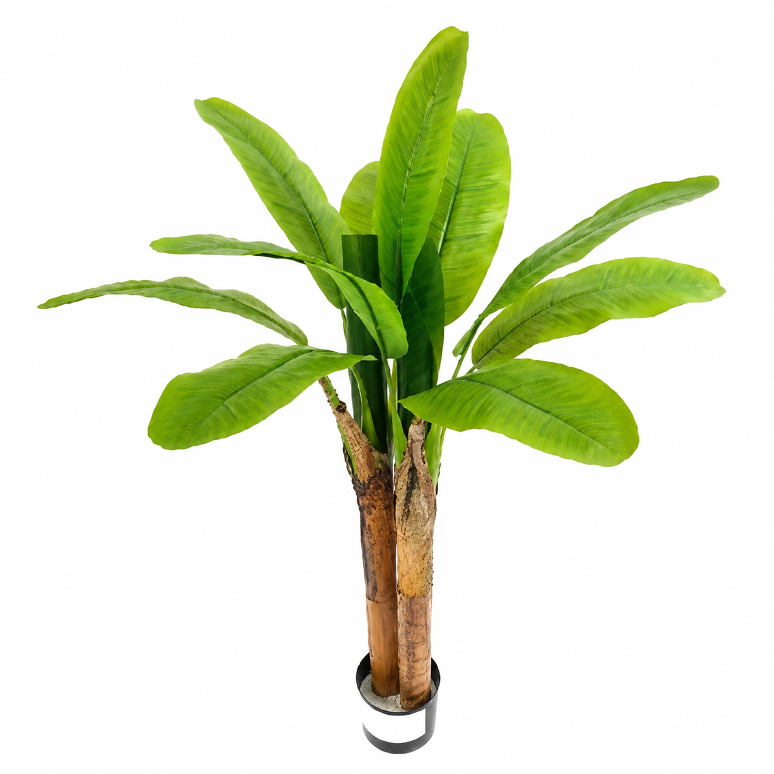 Planta de Banano 120cm Plástico 2 Tallos Artificial image 2