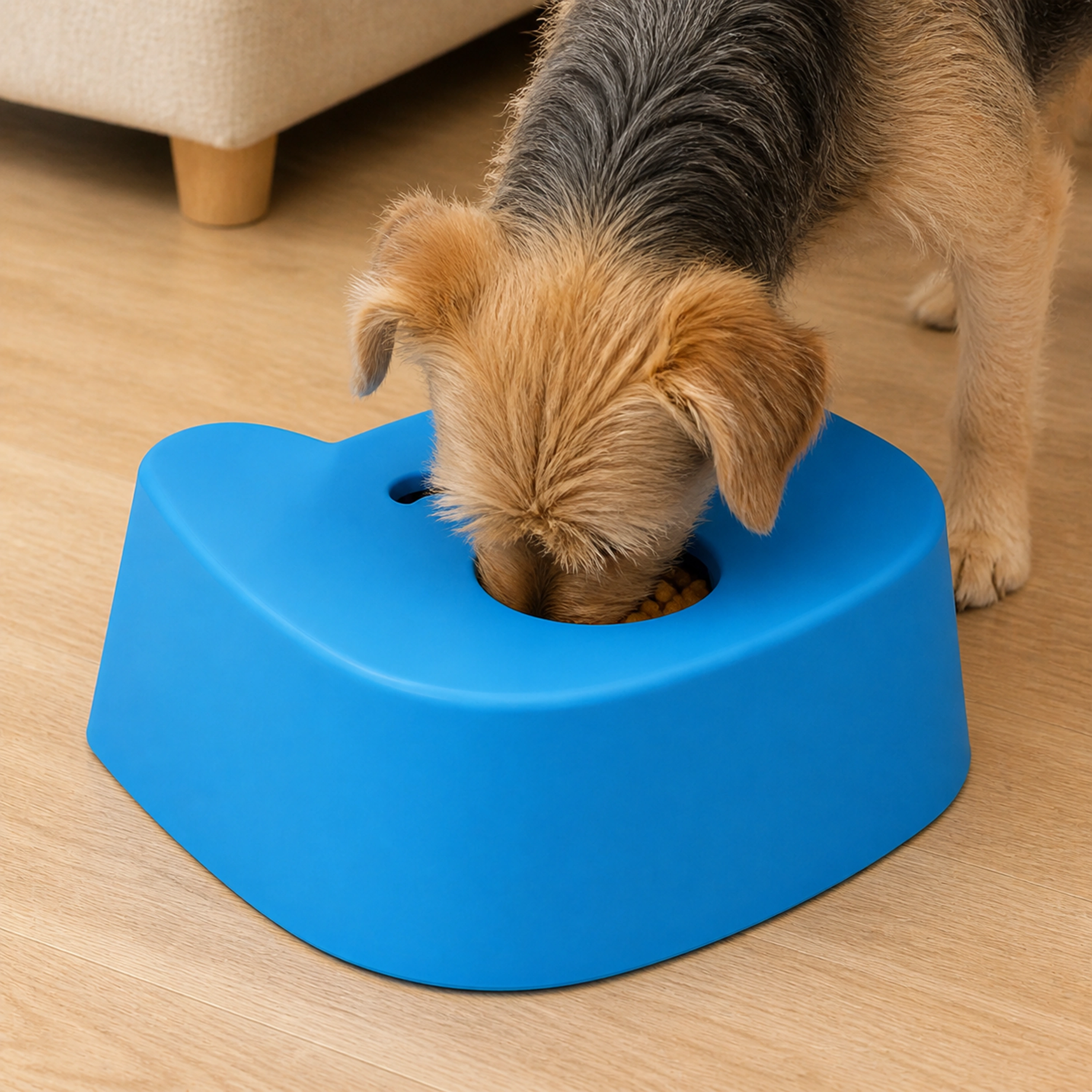 Comedero Lento para Mascotas 16.5×19×8.5cm Plástico