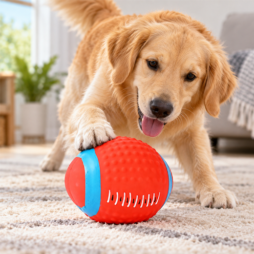 Varios Estilos para Perro Resistente a La Mordedura para Limpieza Dental Juguete Látex image 1