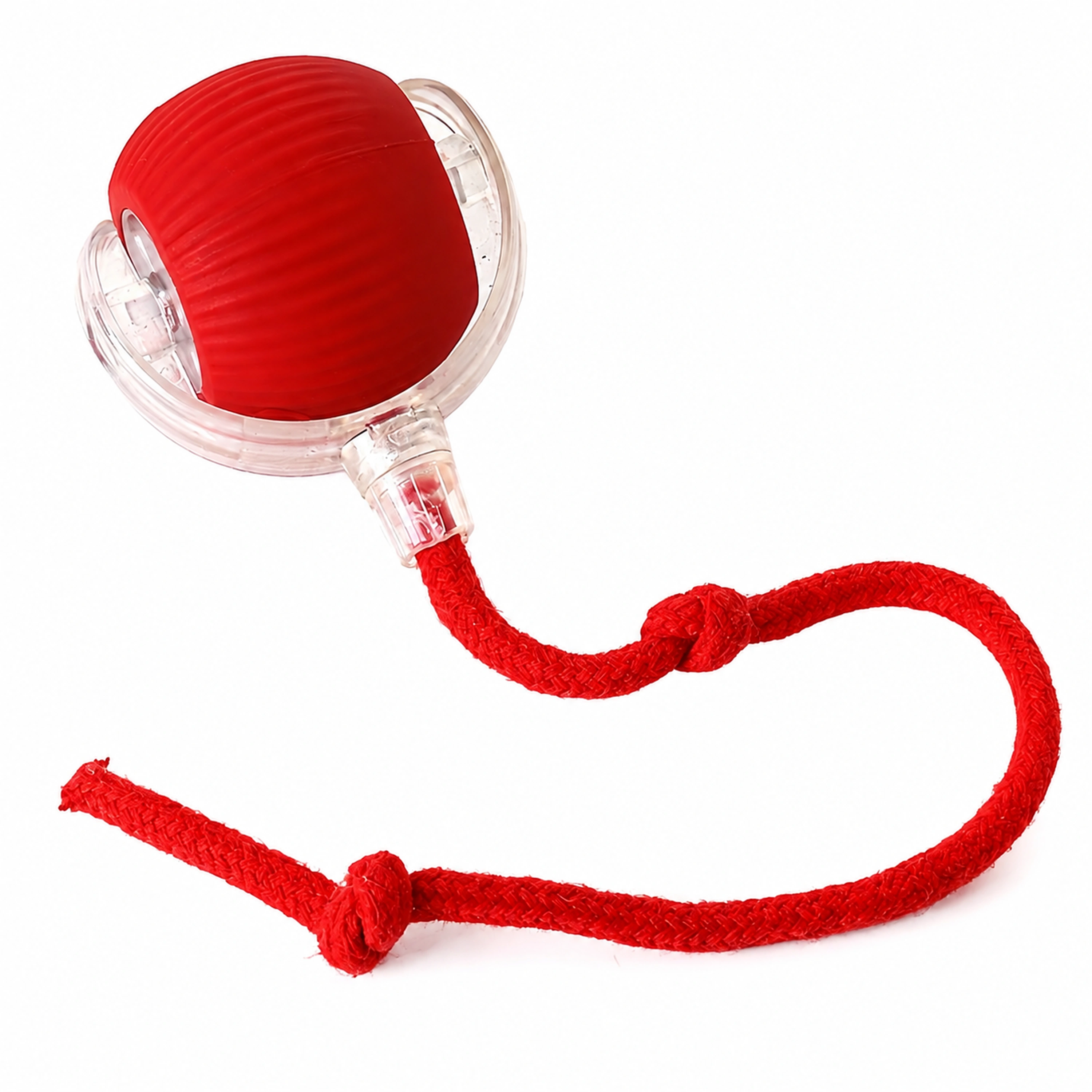 Pelota para Gatos 5×5×5cm Plástico Rojo
