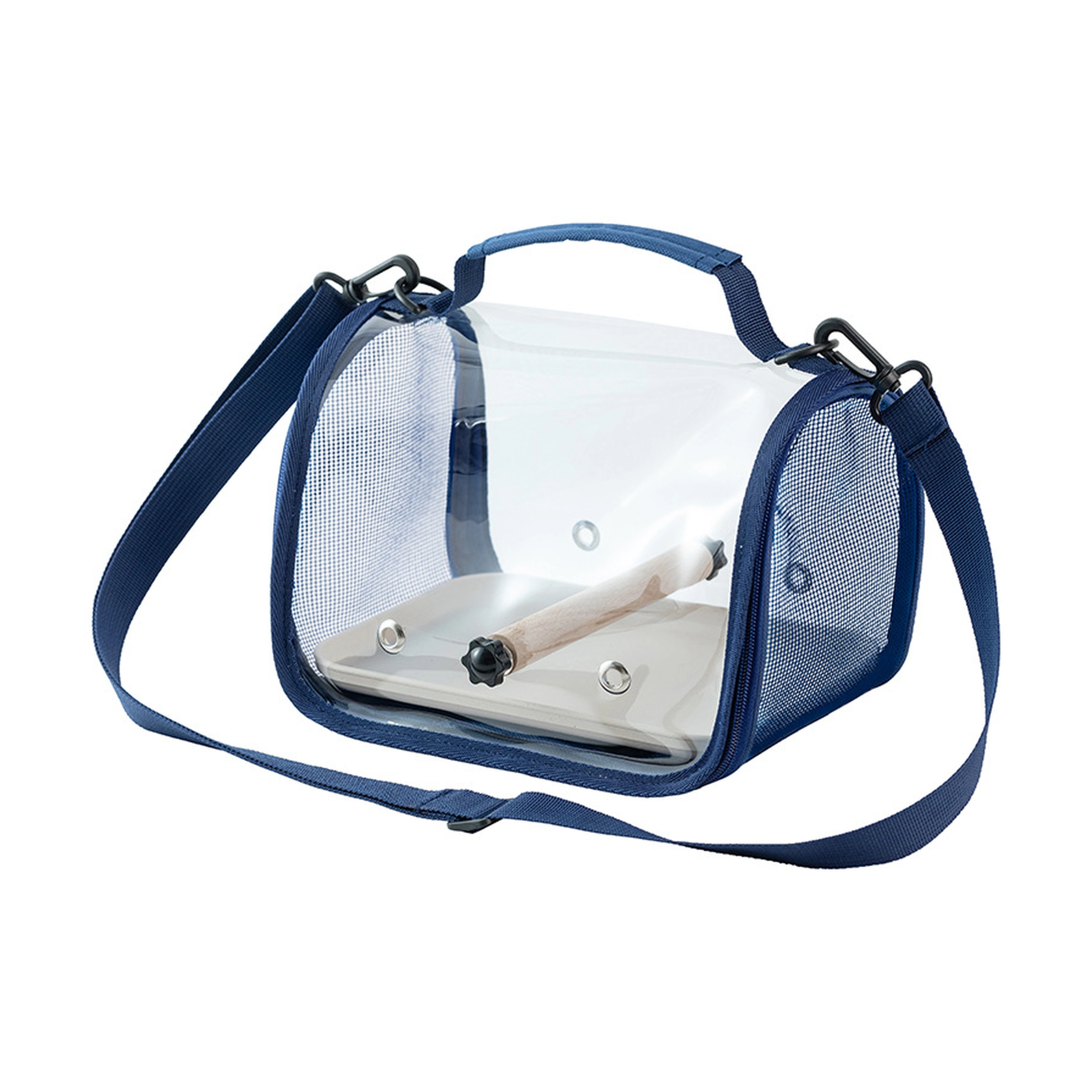 Bolsa de Transporte para Pájaros 27 × 20 × 3 CM de Plástico para Salir con Mascotas image 2