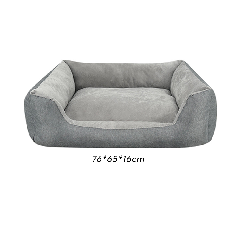 Cama para Perro 53*46*15cm/64*50*15cm/76*65*16cm Algodón image 5
