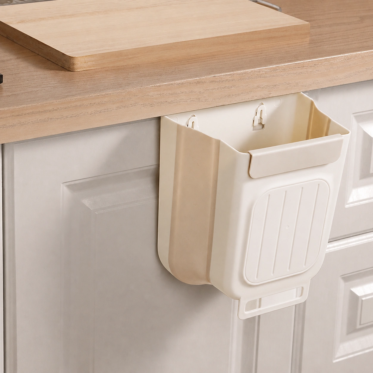 Cubo de Basura Plegable de Cocina de Tela No Tejida para Cocina