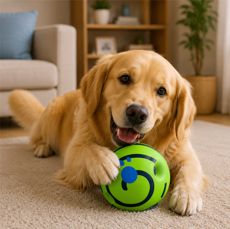 Pelota Gritona de Silicona 8cm