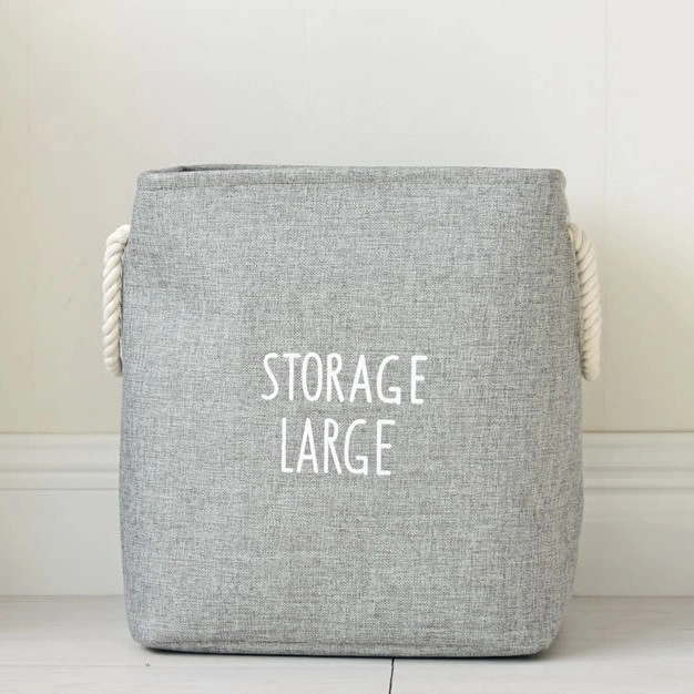 Canasta Organizadora para Ropa 35 × 25 × 40 cm de Poliéster para Ropa