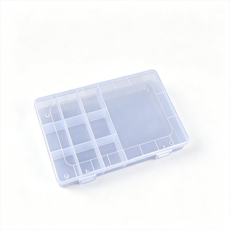 Caja de Almacenamiento 13.5*12*3cm Plástico Transparente