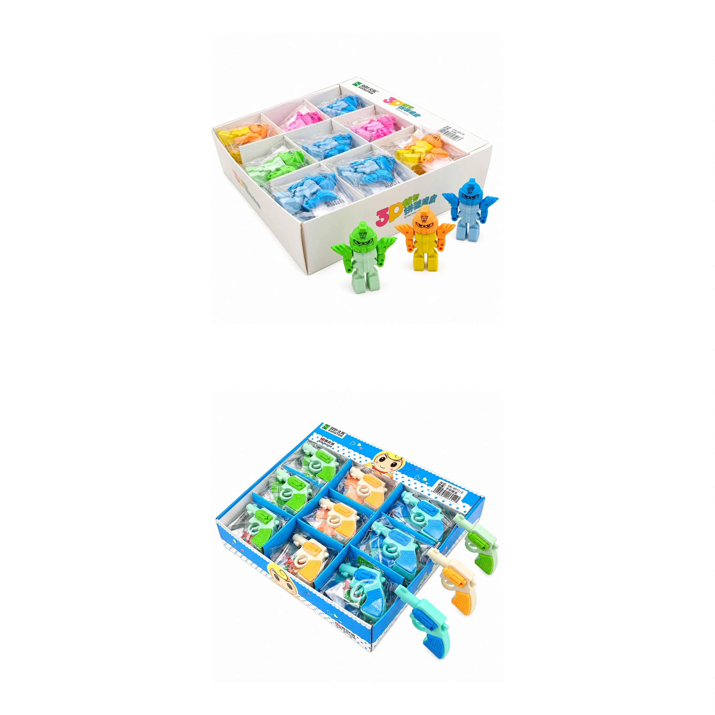 Borrador de Plástico para Escolares