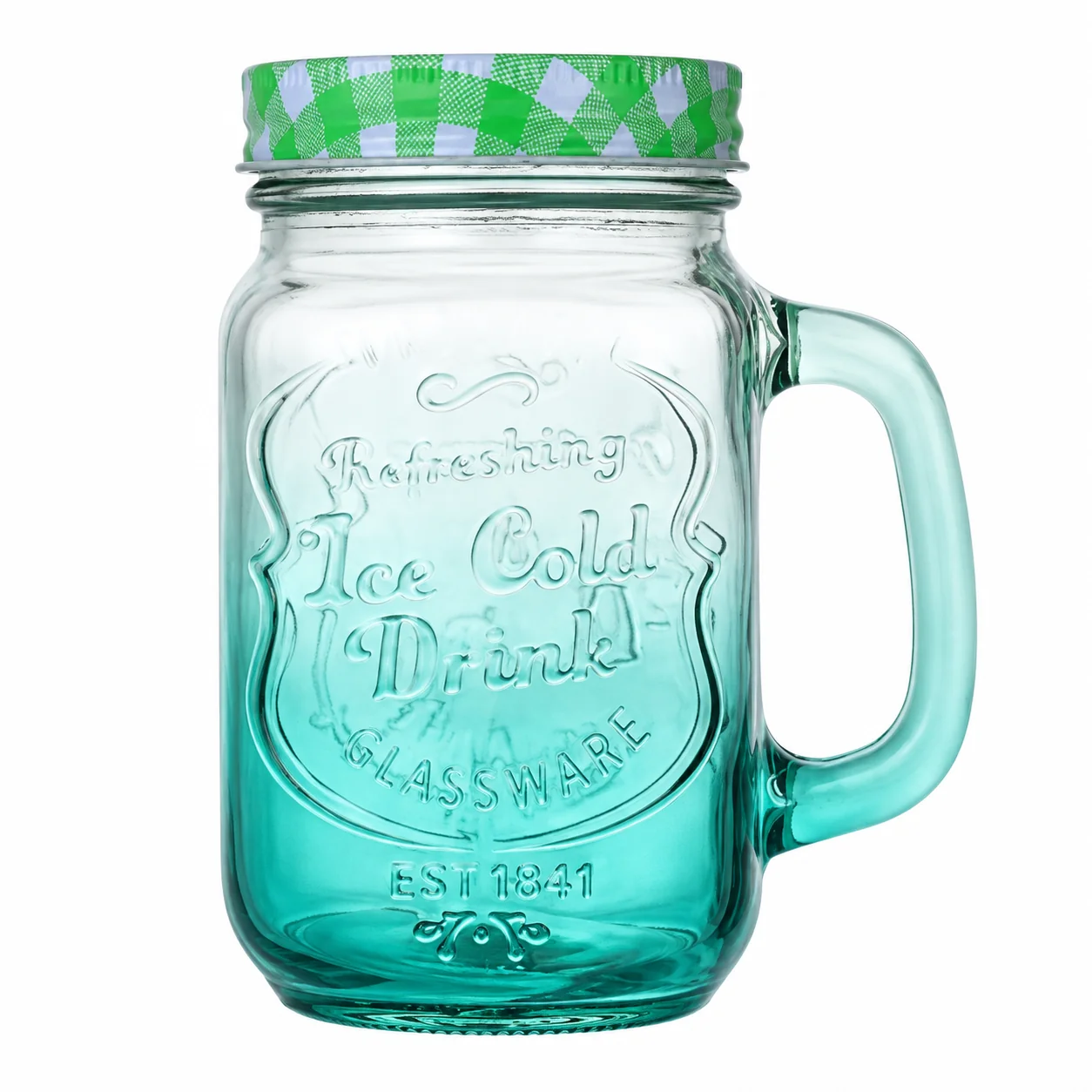 7.2*6.5*13.5cm Vaso de Vidrio Surtido 401-500ml