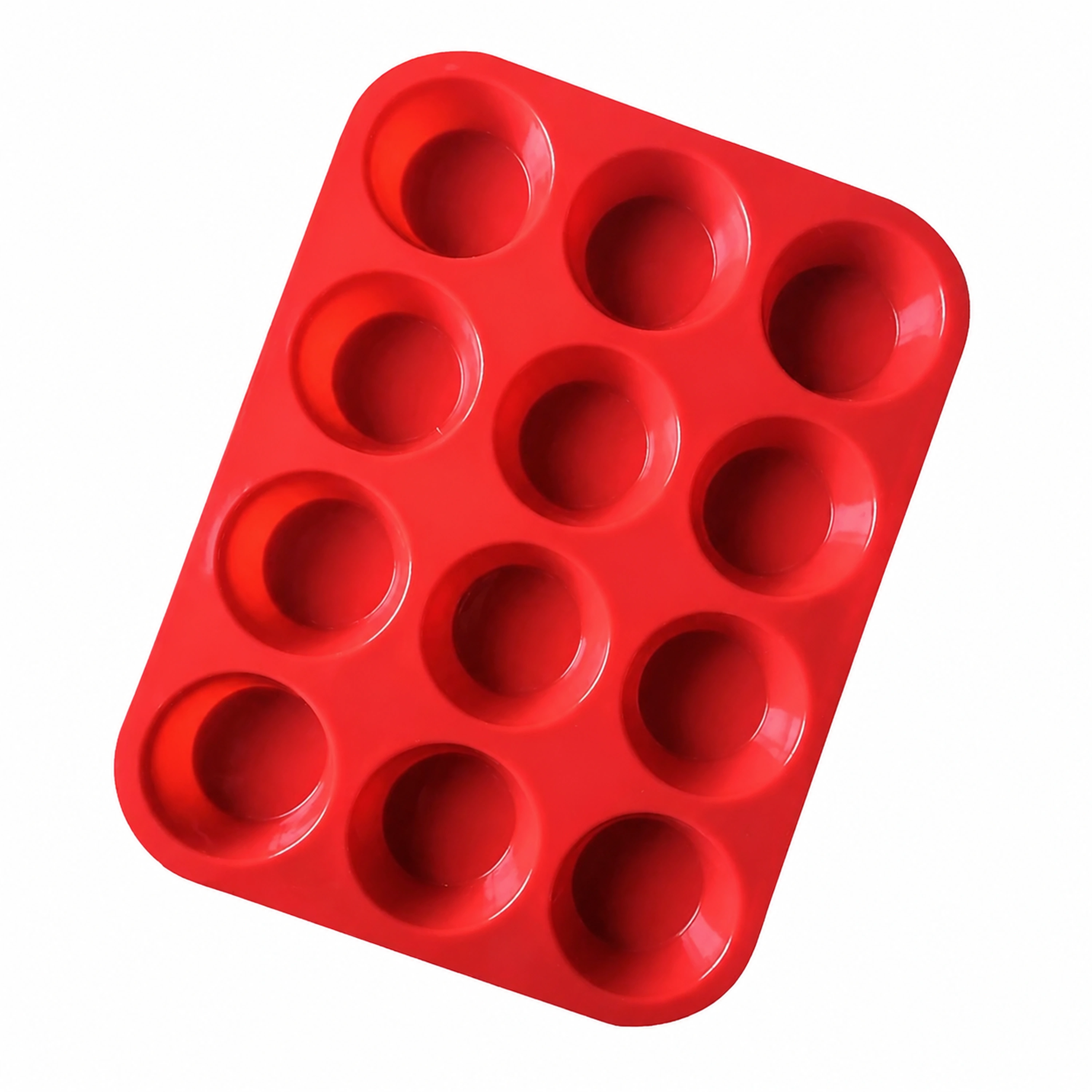 Molde de Silicona para Cupcakes 29.5 × 22 × 3.1 cm de Silicona para Hornear image 4