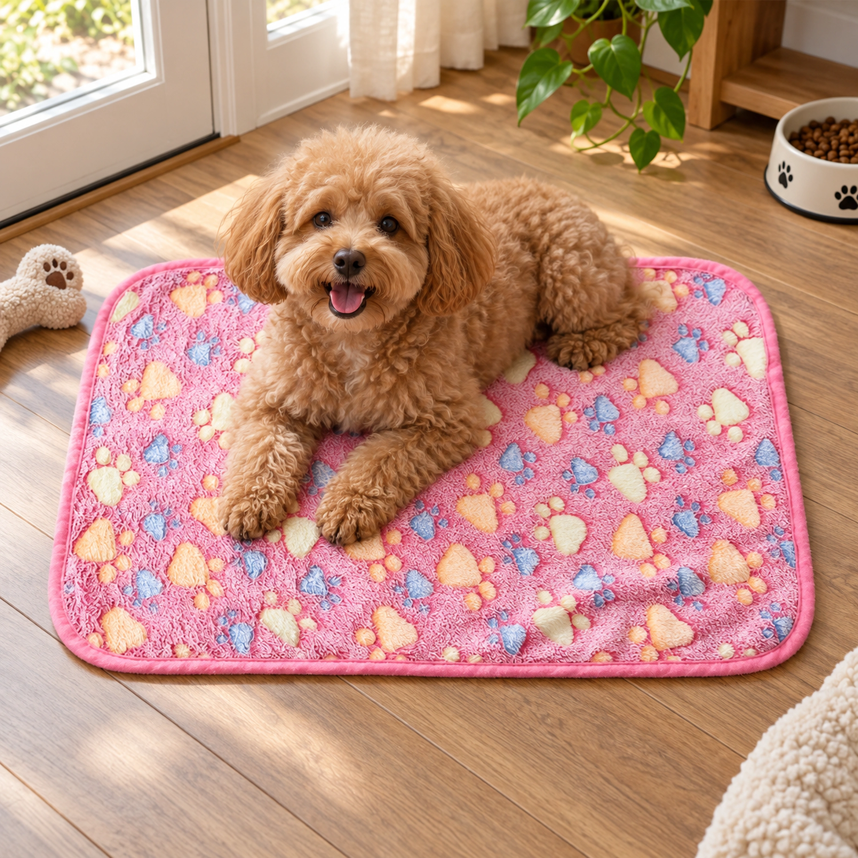Colchoneta para Mascotas 104 × 76 CM de Poliéster para Mascotas