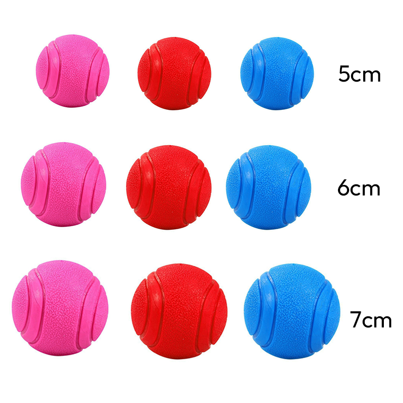 Juguete para Mascotas Pelota 5/6/7cm Caucho Surtido