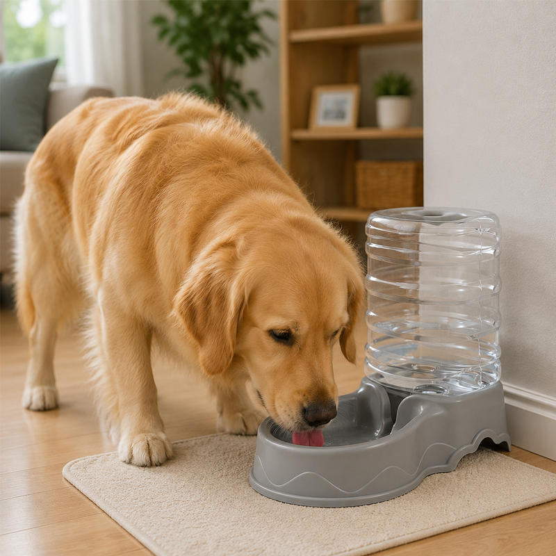 Fuente de Agua para Mascotas 3.5L Plástico