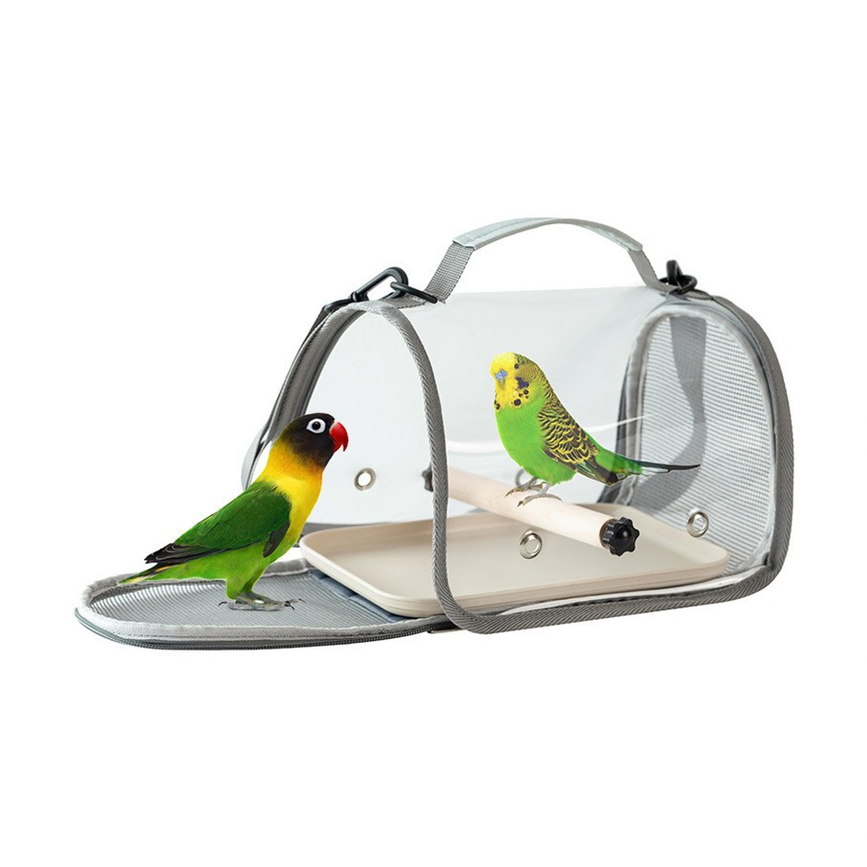 Bolsa para Pasear Aves 19.5 × 19.26 CM de Plástico para Aves image 2
