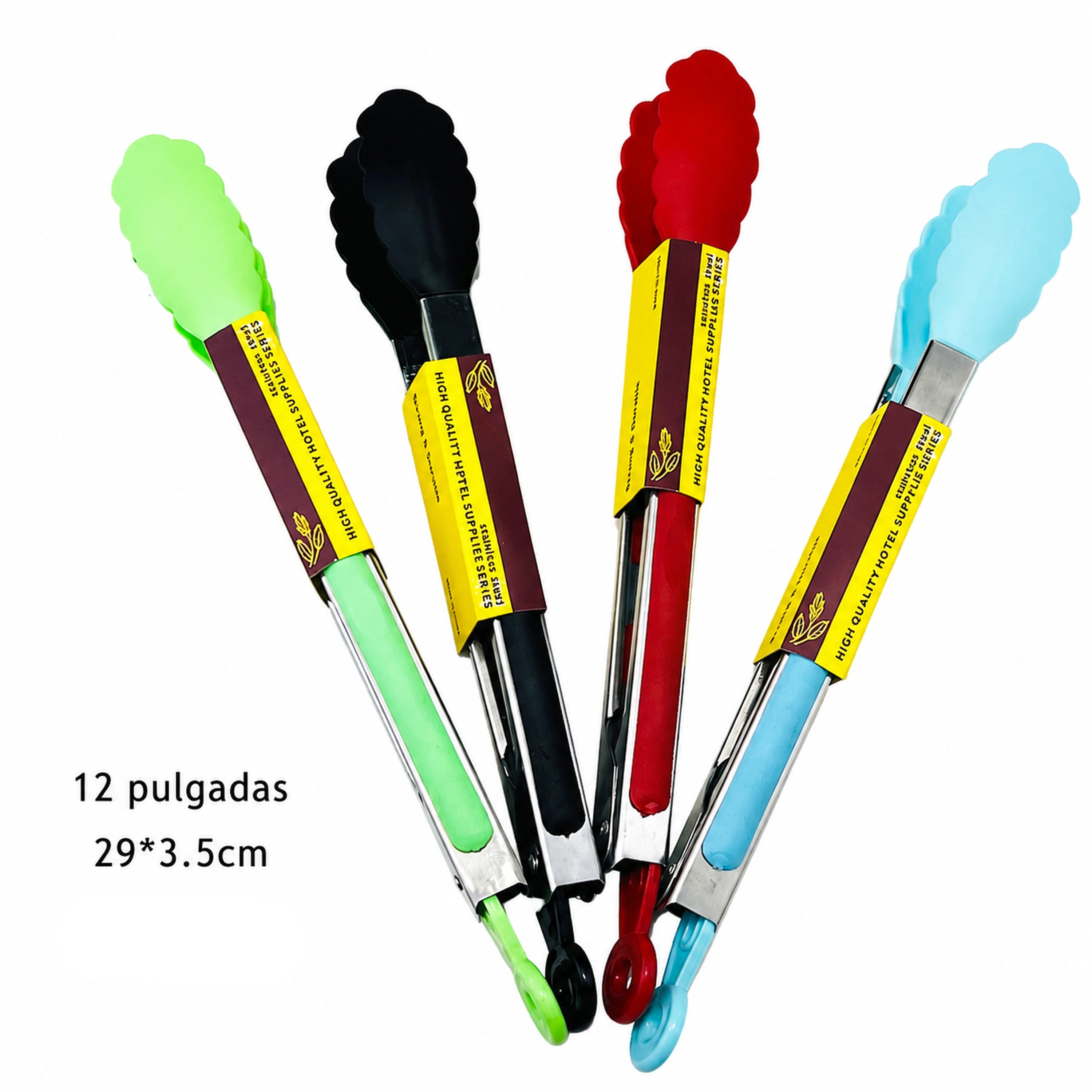 Pinza en Forma de Flor Varias Medidas de Metal y Silicona para Hornear