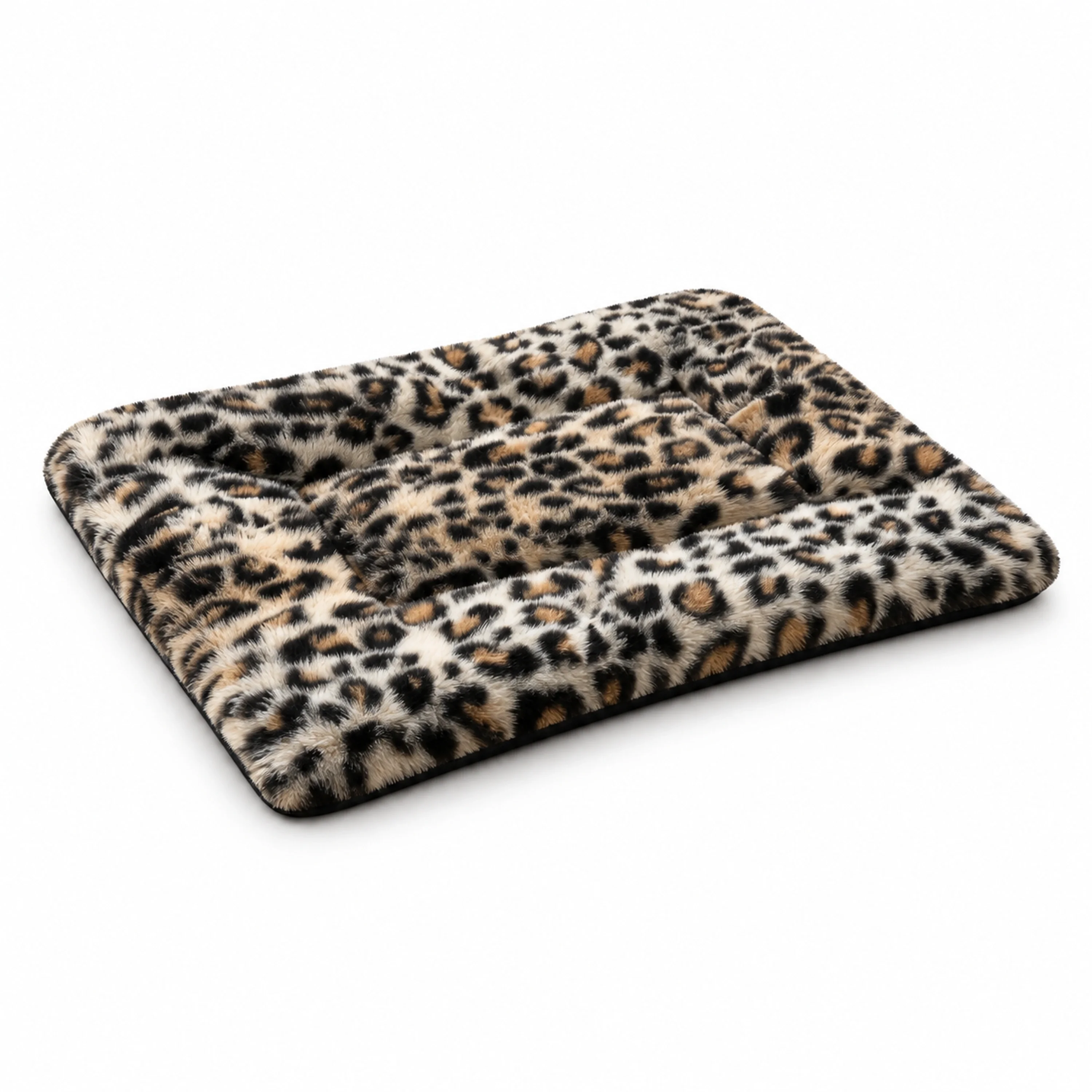 35/45/55/60cm Casa para Gato Franela Leopardo image 2