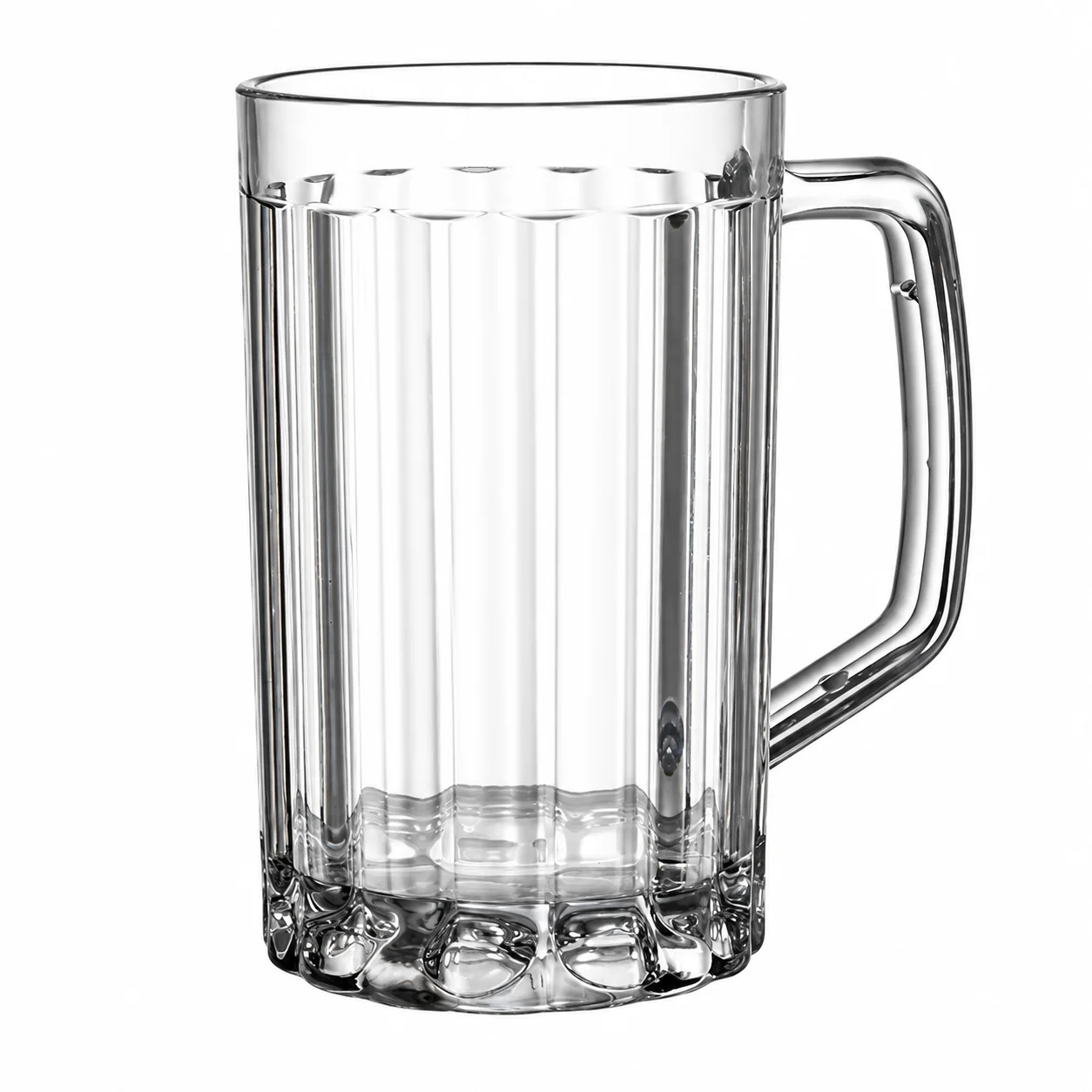 Vaso de Cerveza Plástico Transparente