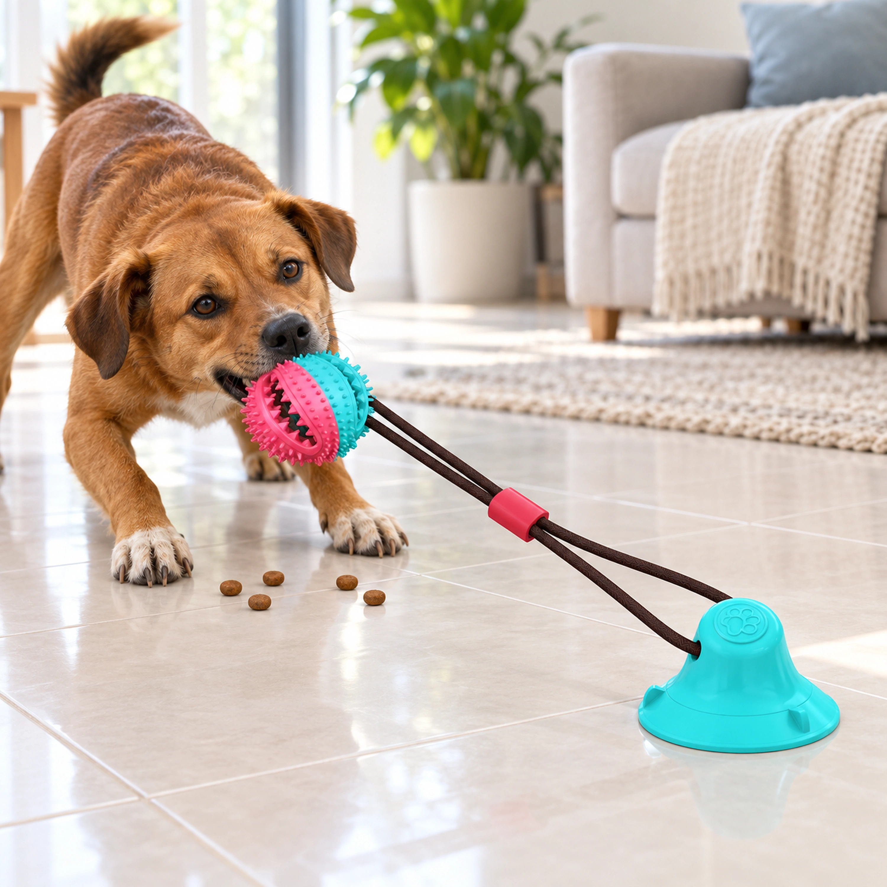 40cm Juguete para Perro TPR Azul image 1