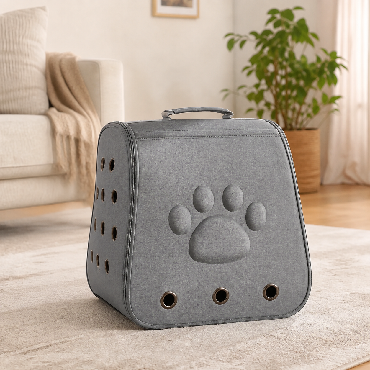 Bolso Transportador para Mascotas 38×27×38cm EVA