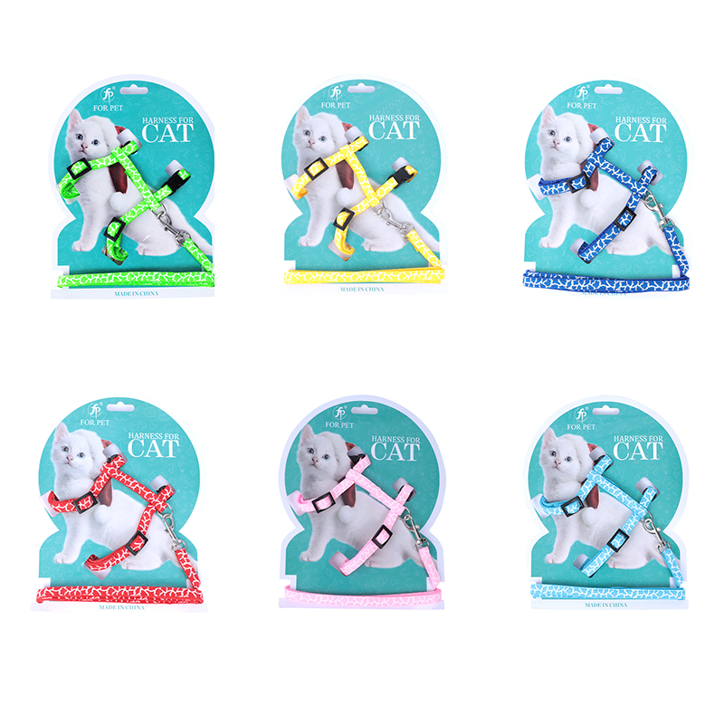 Arnés para Gato 1cm Poliéster Surtido
