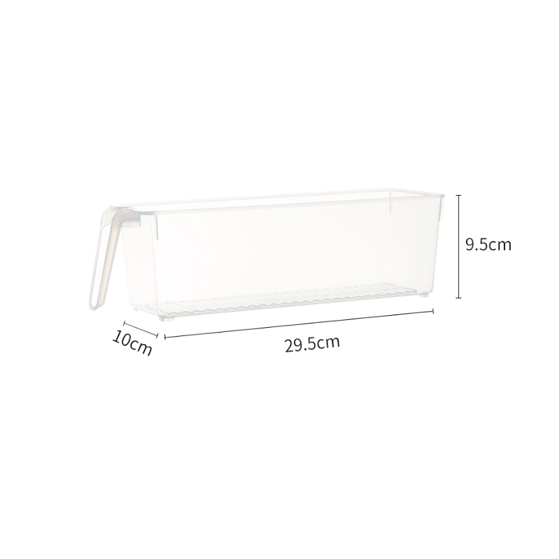 Caja de Almacenamiento Multitamaño PP Hermético Transparente