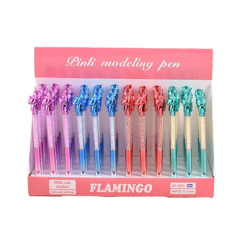 Bolígrafo 6 Colores de Plástico para Escritura