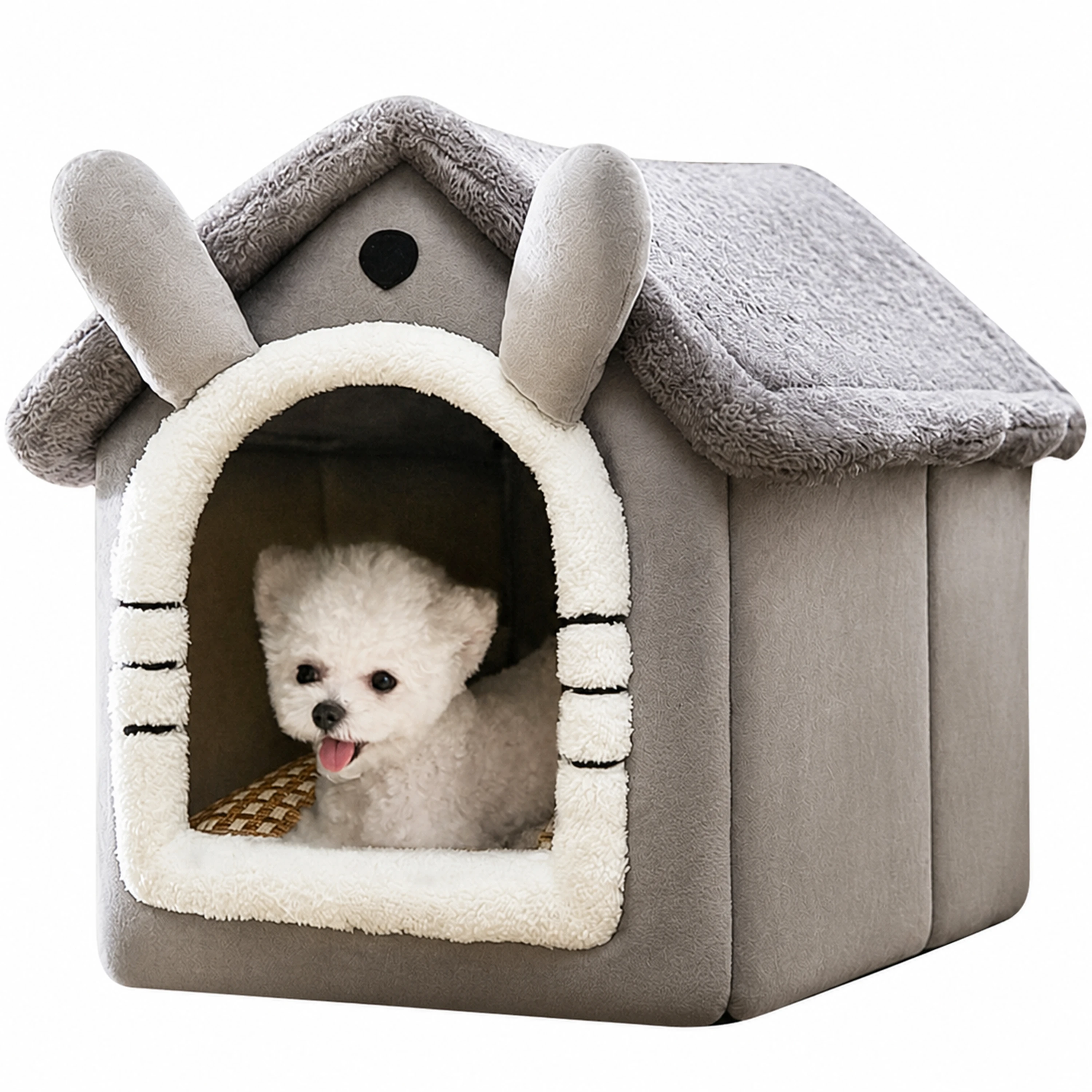 Cama para Gatos 40×33×36cm Terciopelo