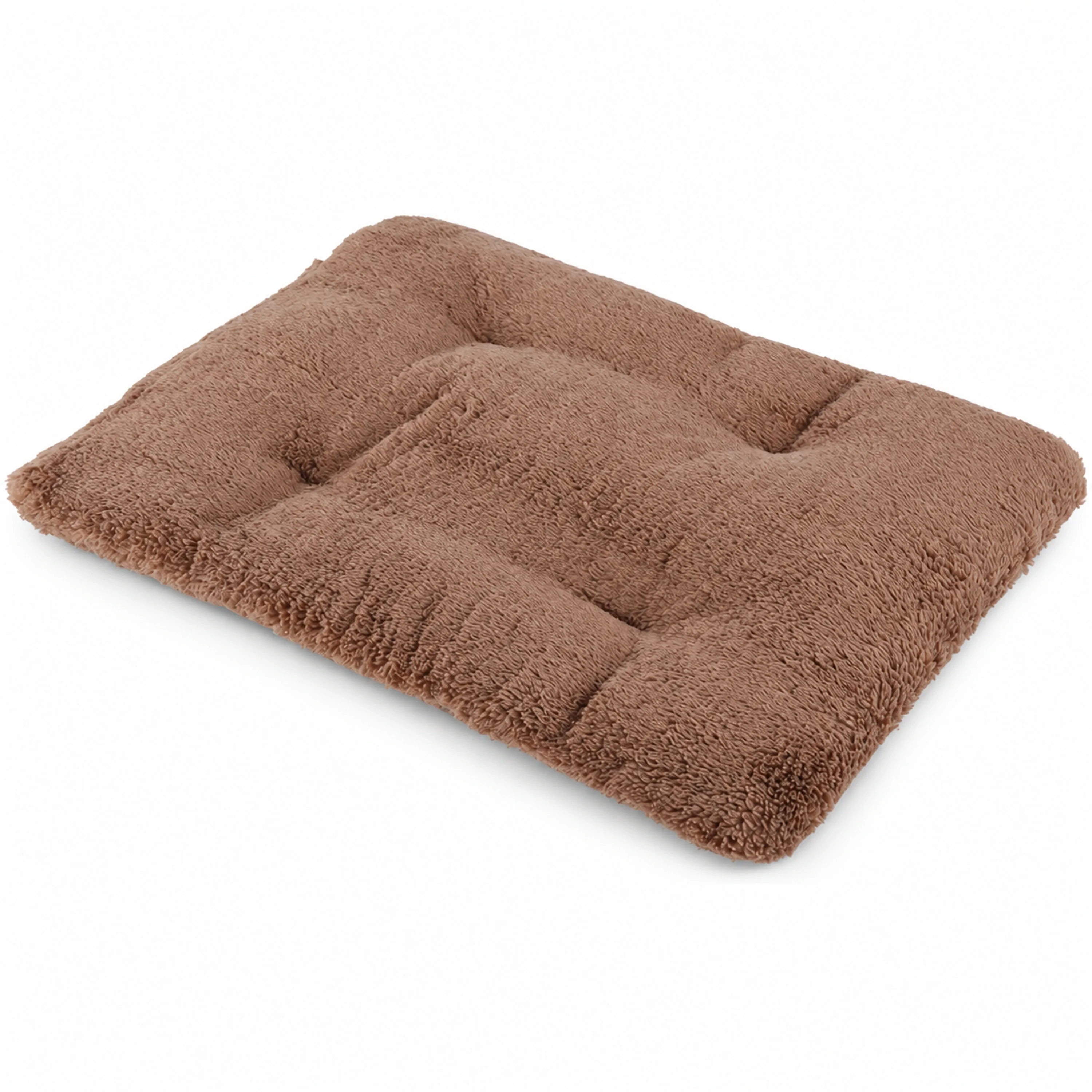36*50*4.5cm Cama para Mascotas Fibra+Algodón Marrón image 2