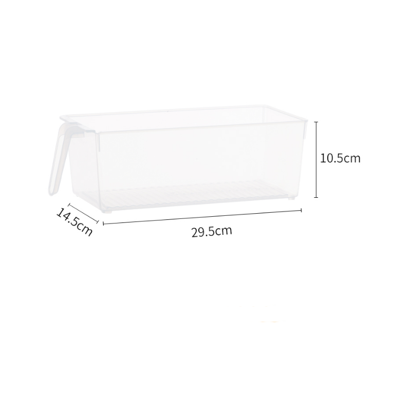 Caja de Almacenamiento Multitamaño PP Hermético Transparente