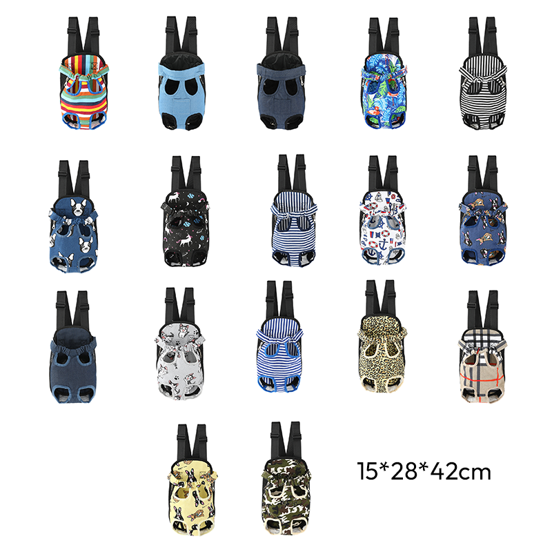 Bolso Transportador para Mascotas S/M/L/XL Varios Estilos Poliéster