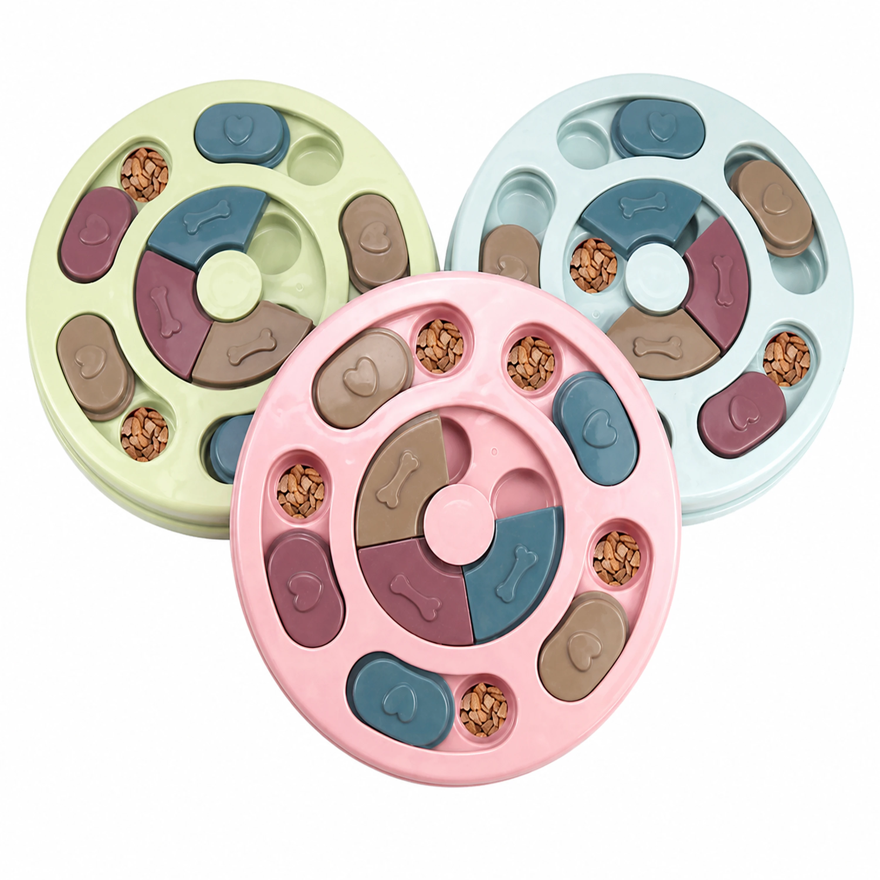Tazón Interactivo para Perros 24.2cm Plástico Antideslizante