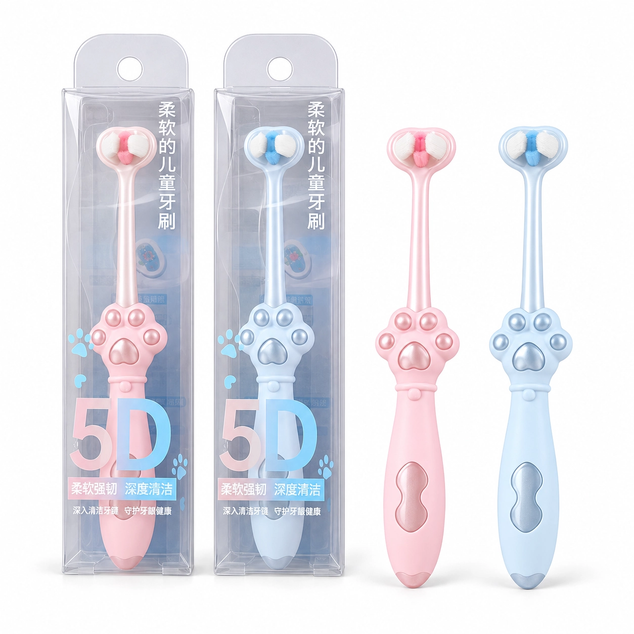 16*3.3*2.2cm para Gato Cepillo de Dientes Plástico Surtido