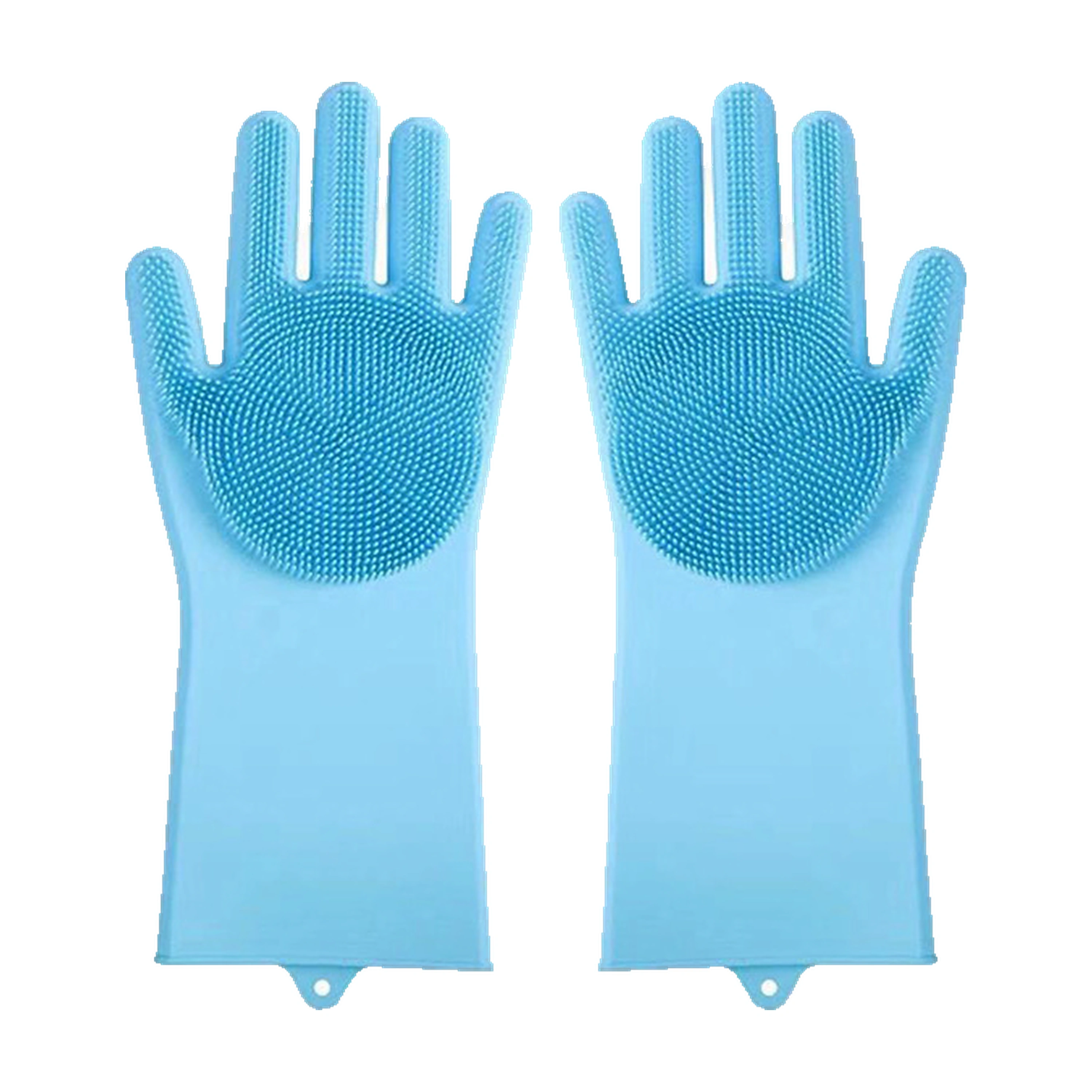 30*14cm Cepillo para Mascotas Silicona Azul 120g image 2