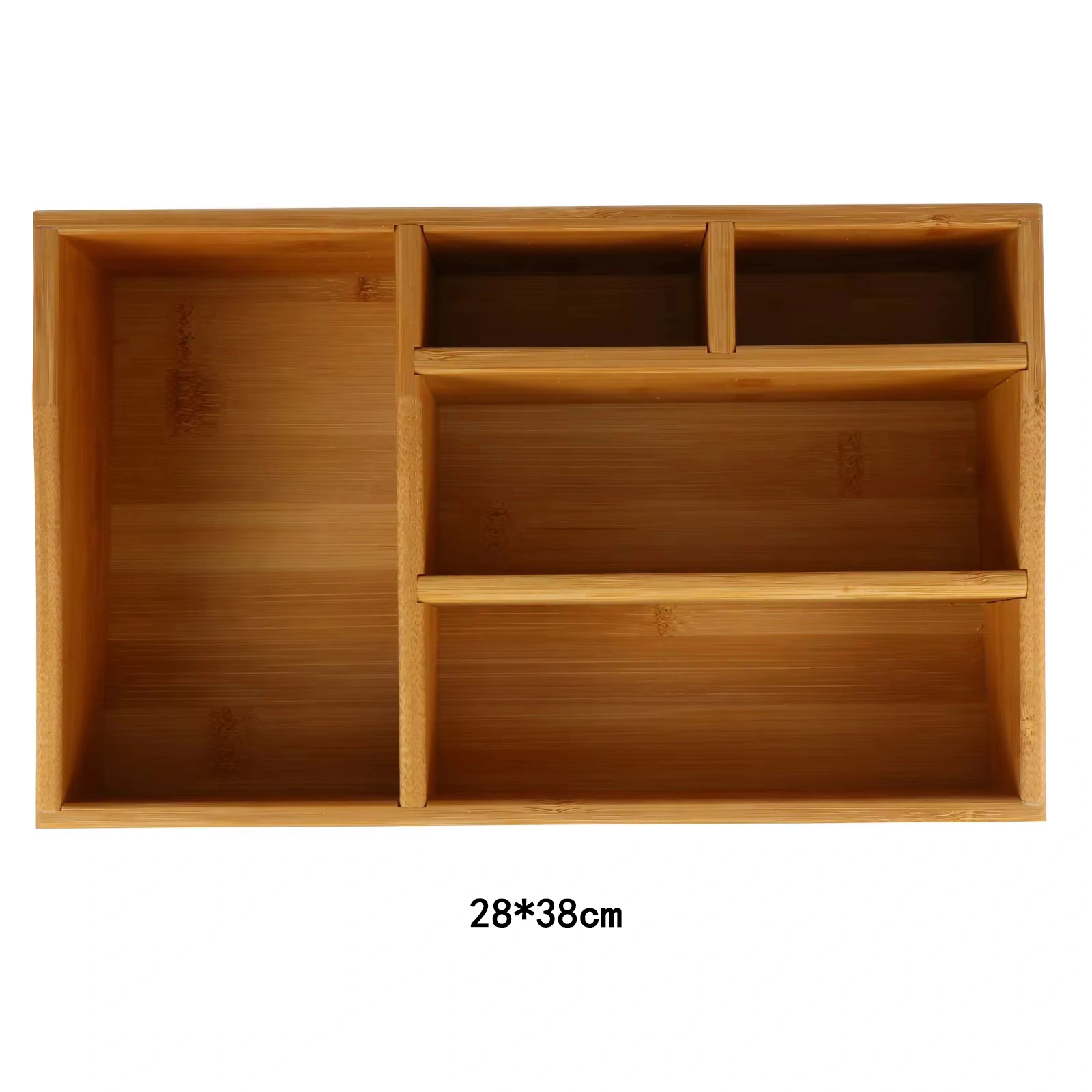 Caja Organizadora para Cubiertos Varias Medidas de Bambú para Cubiertos image 4