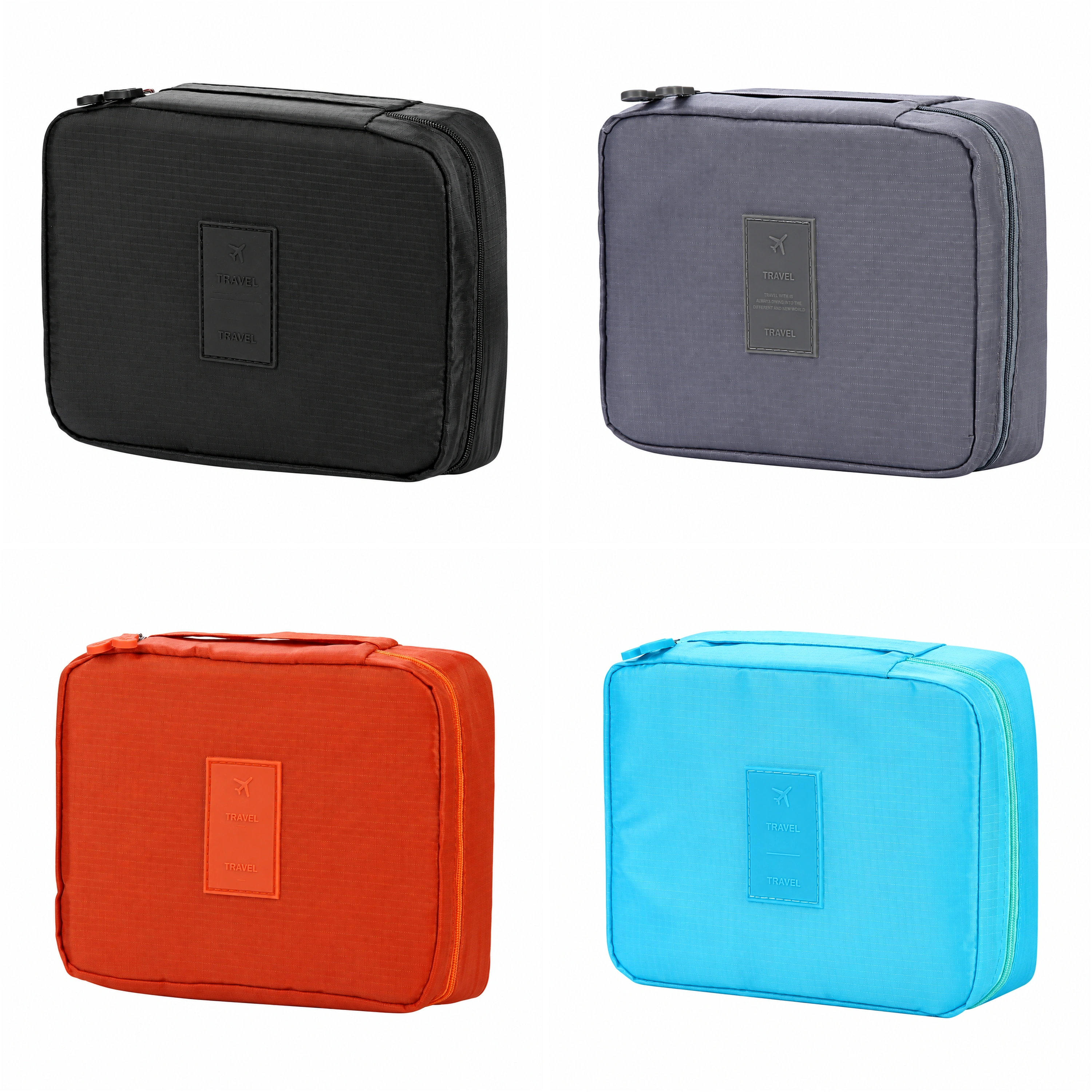 Neceser de Maquillaje 21 × 16 × 8 CM de Fibra Sintética para Viaje