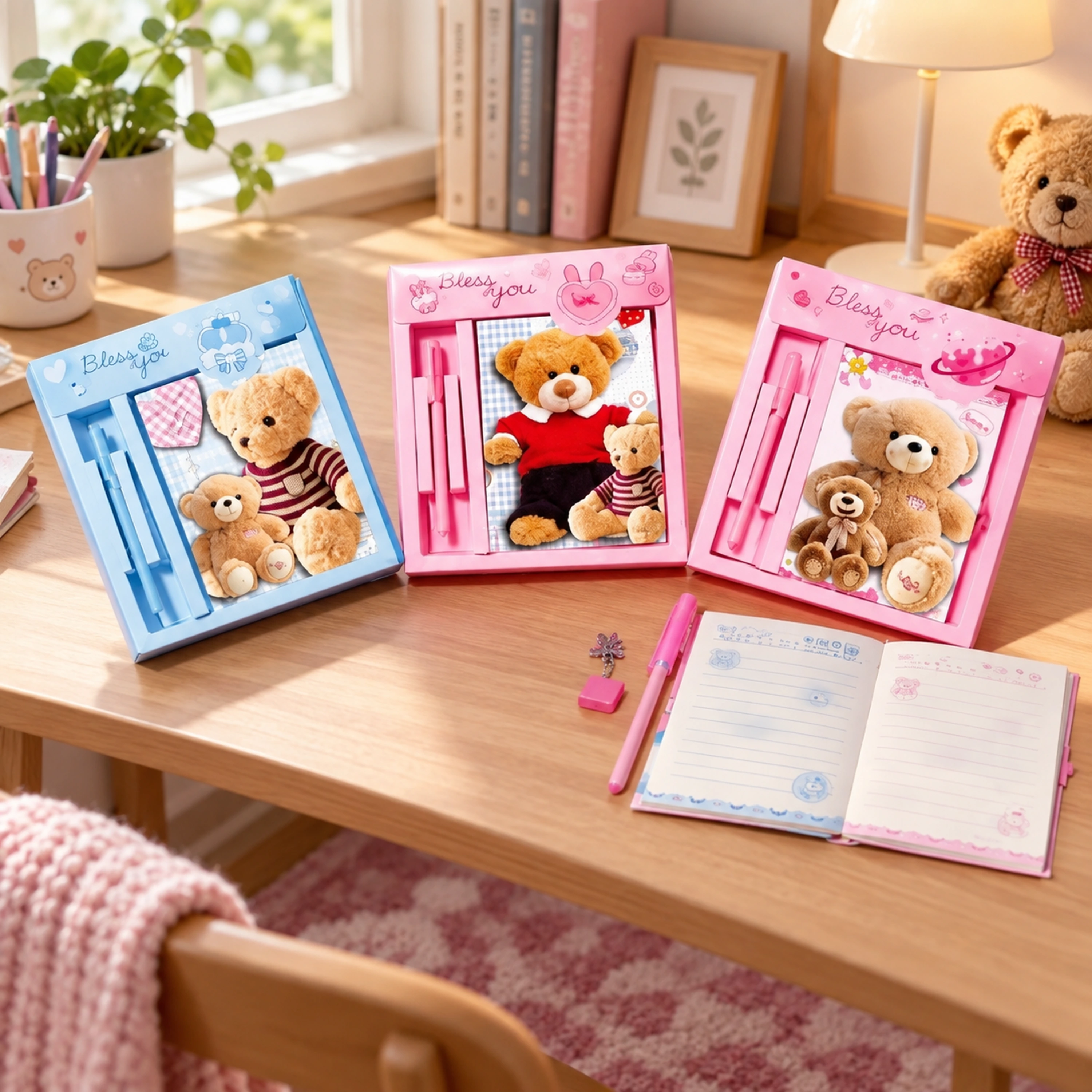 25*25*25cm para Oficina Set Plástico Surtido