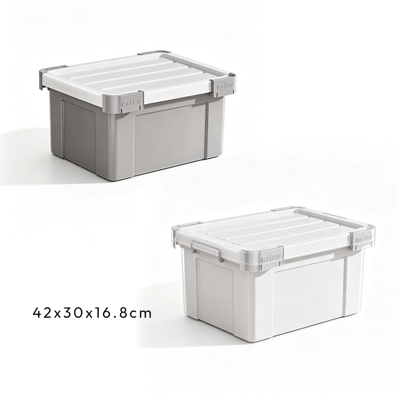 Caja de Almacenamiento Multitamaño PP con Ruedas Reforzado Surtido