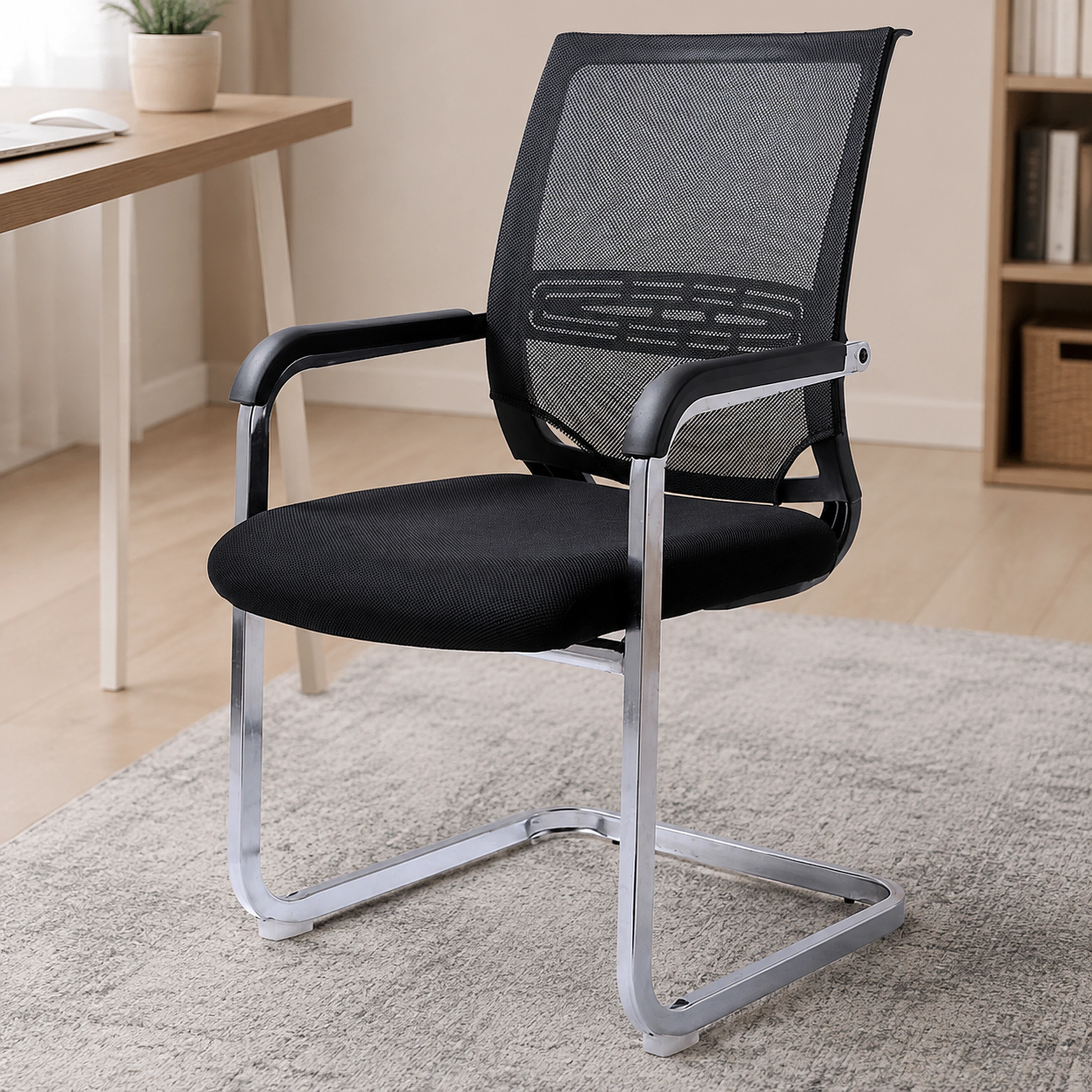 Silla de Escritorio 63.5×58×103 Hierro Plegable
