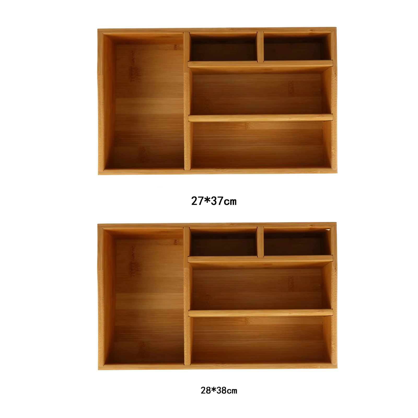 Caja Organizadora para Cubiertos Varias Medidas de Bambú para Cubiertos image 2